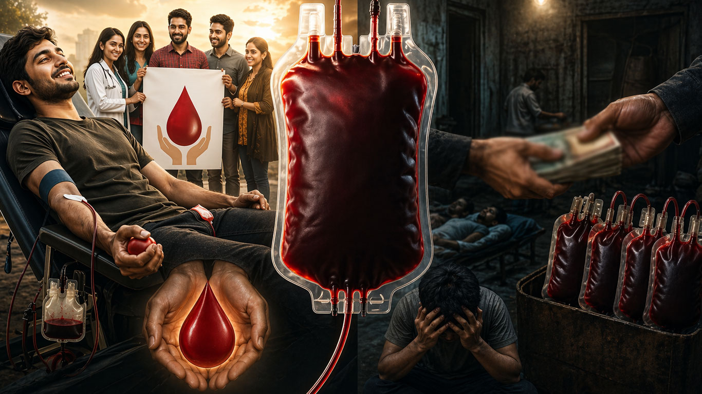 রক্তের ব্যাগের অন্ধকার বাণিজ্য, জীবনরক্ষার সম্পদ কীভাবে নীরব শোষণের অস্ত্র