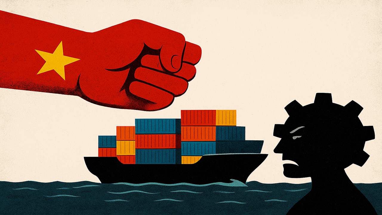 চীন অন্যদের বাণিজ্যকে অসম্ভব করে তুলছে