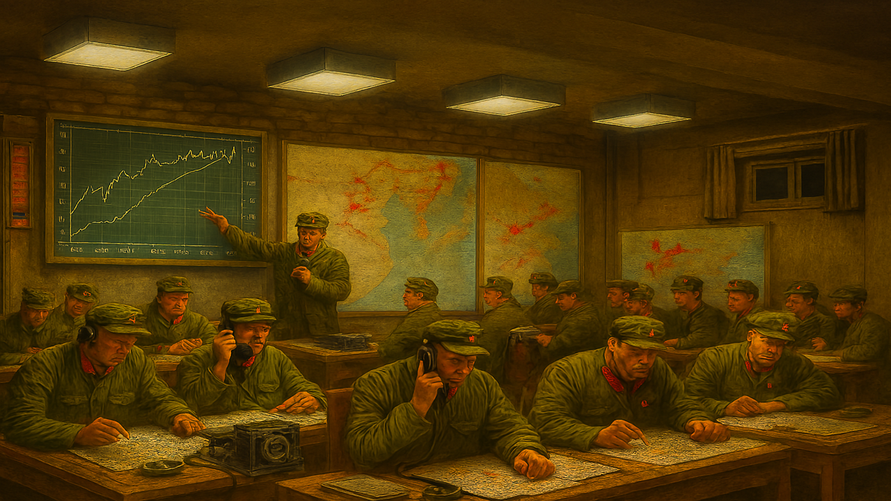 বিশ্বের সবচেয়ে বড় যুদ্ধকালীন কমান্ড সেন্টারে কী আছে