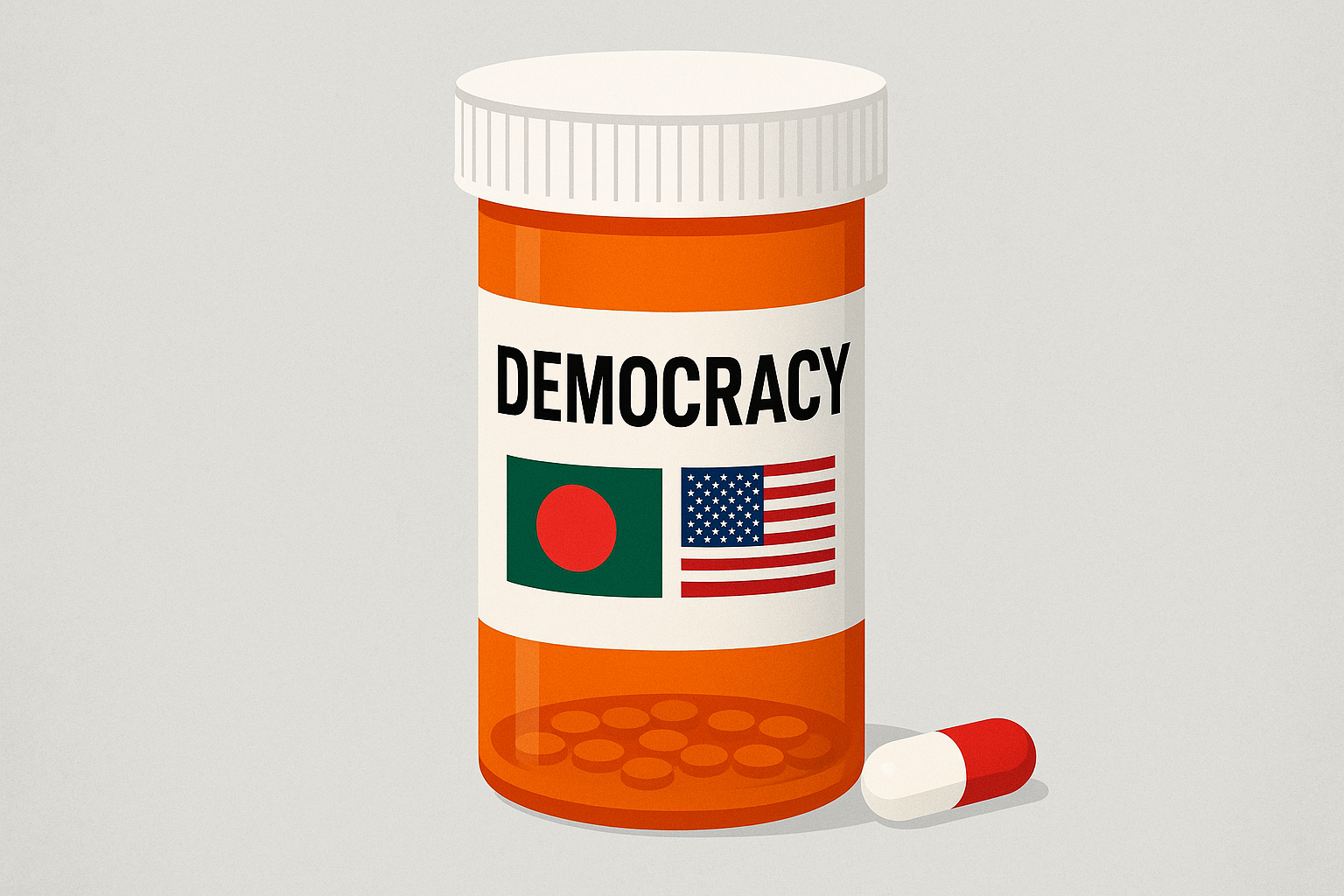 অসুস্থ গণতন্ত্র: আহা, আমেরিকা-বাংলাদেশ সবার জন্য এক ওষুধ