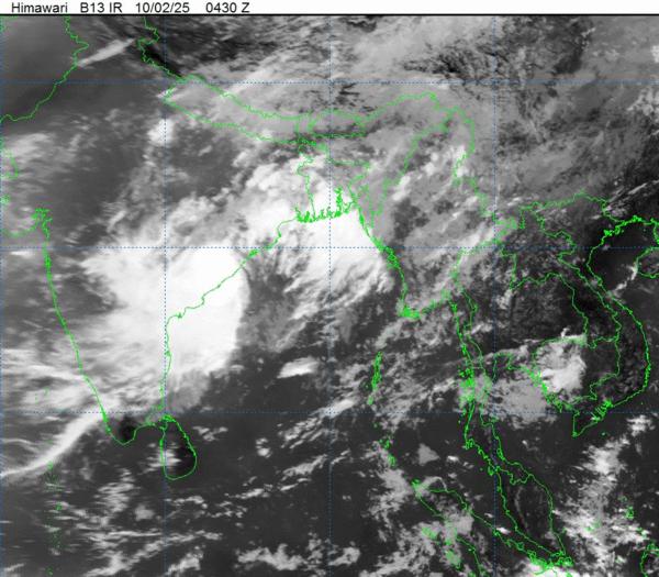 বঙ্গোপসাগরের নিম্নচাপটি এখন গভীর নিম্নচাপ
