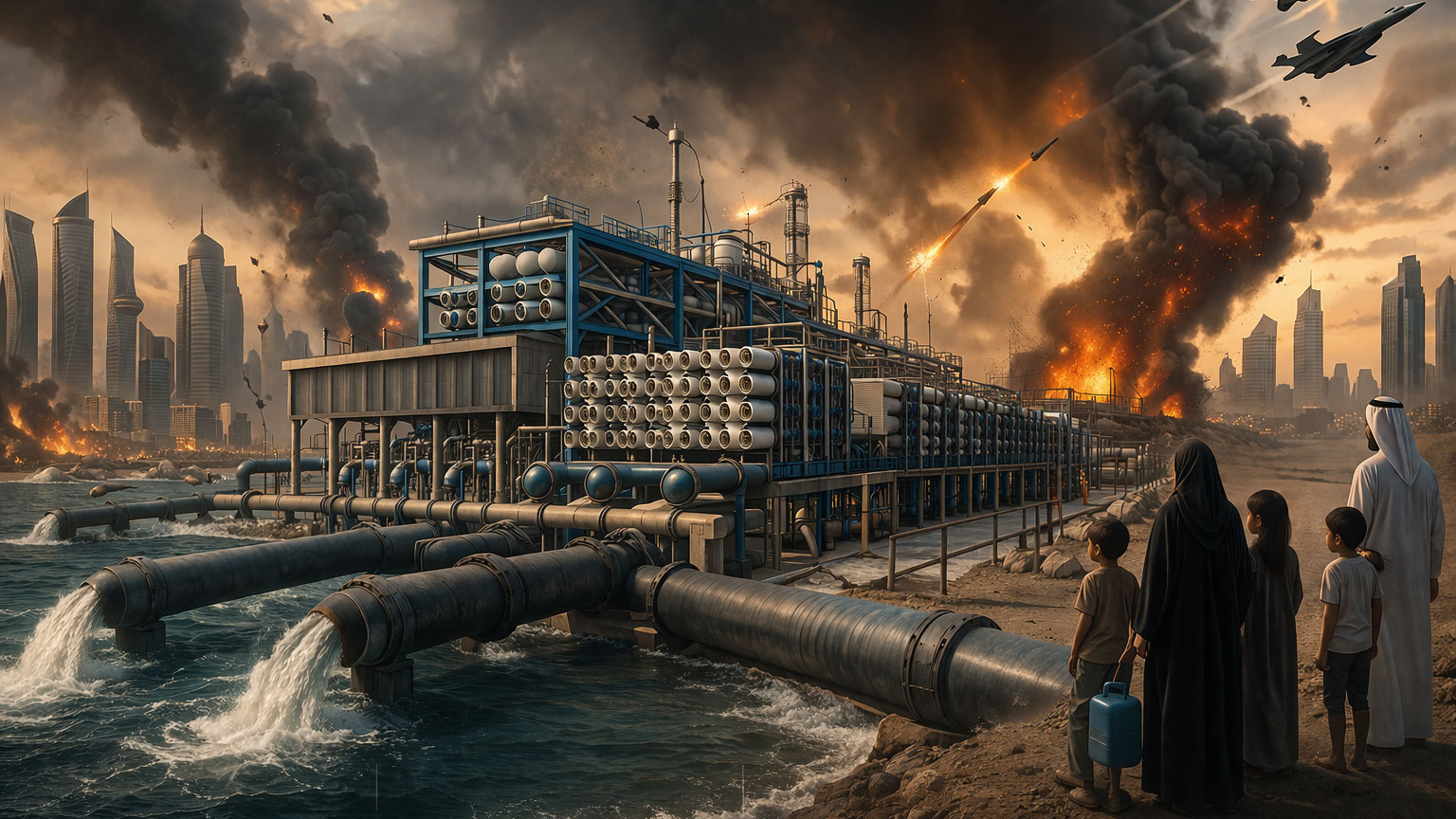 পানি: ইরান যুদ্ধের দৃশ্যমান টার্গেট, অদৃশ্য সংকট