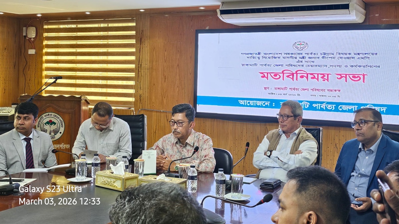 পাহাড় কেটে রিসোর্ট বরদাশত করা হবে না: পার্বত্য মন্ত্রী