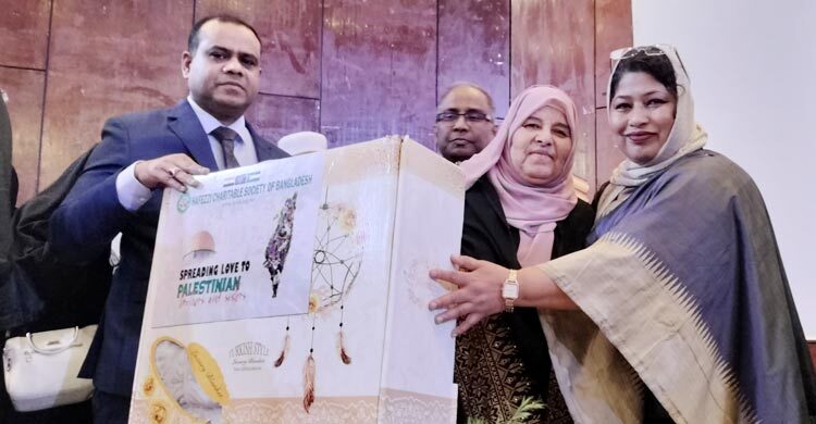 মিসরে ফিলিস্তিনি শরণার্থীদের ত্রাণ সহায়তা দিয়েছে বাংলাদেশি সংস্থা এইচসিএসবি