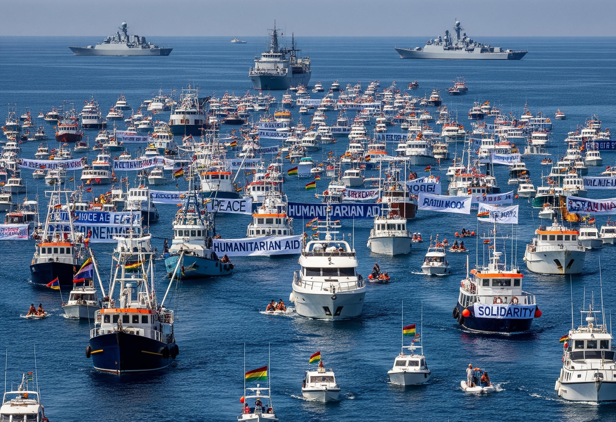 সুমুদ ফ্লোটিলা আটকে তীব্র নিন্দা বাংলাদেশের