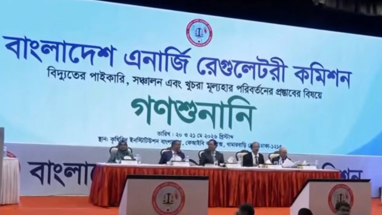 বিদ্যুতের দাম বাড়ানোর প্রস্তাব ঘিরে গণশুনানি