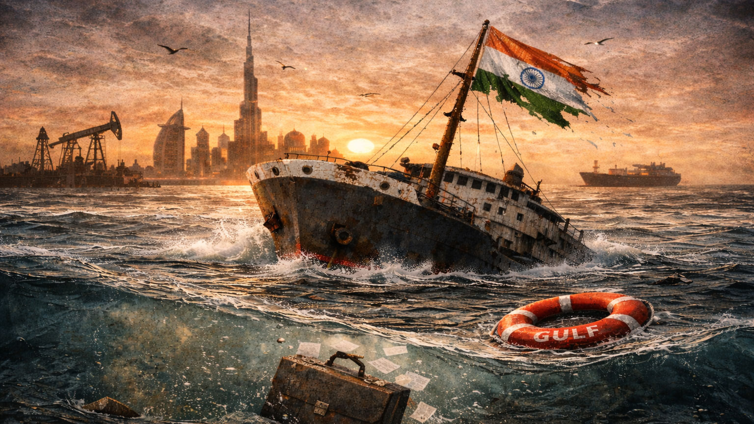 গালফ উপসাগরে যেভাবে ভারতের বড় আকাঙ্ক্ষা হারিয়ে গেল