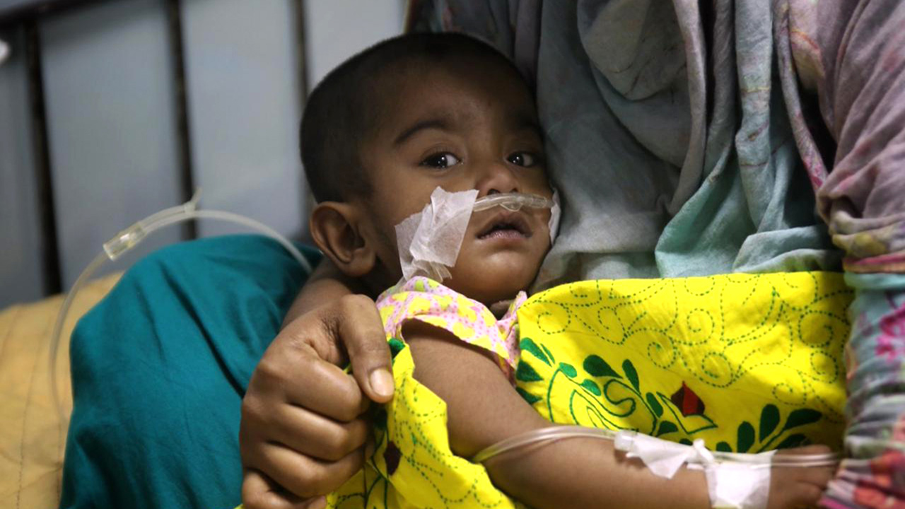 হামের উপসর্গ নিয়ে ২৪ ঘণ্টায় ৩ শিশুর মৃত্যু