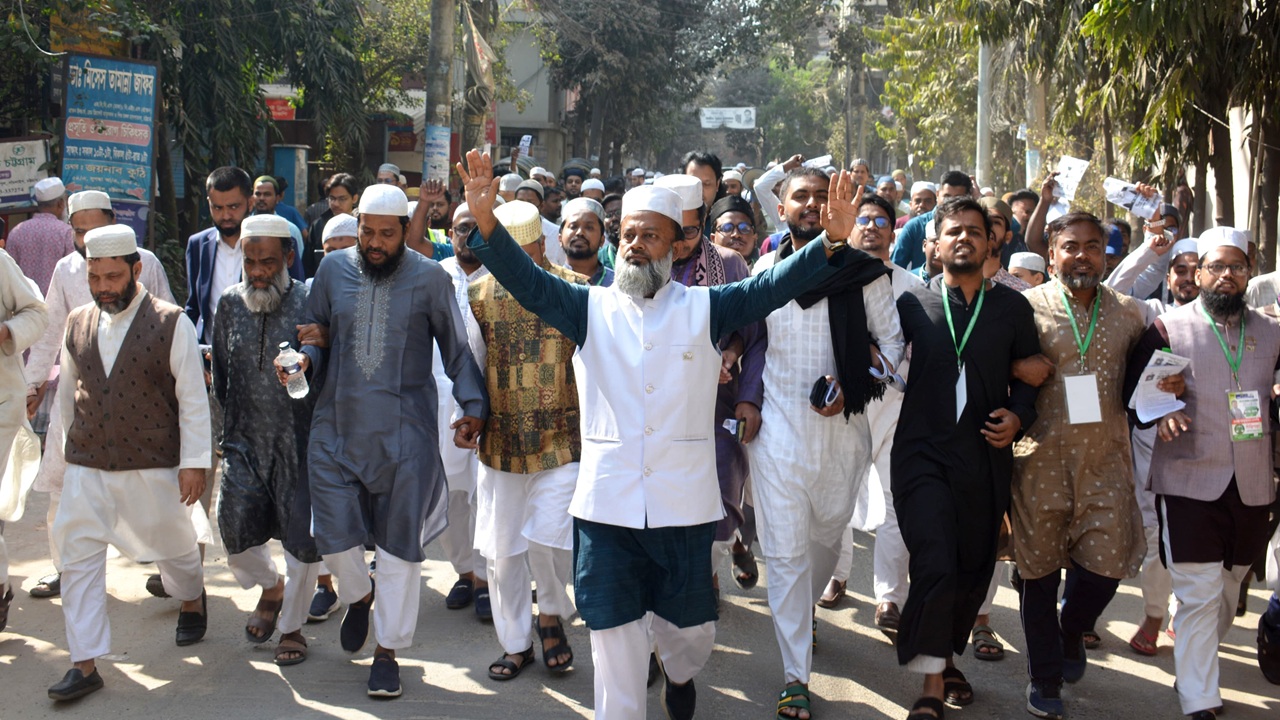 মুহাম্মদ শামসুজ্জামান হেলালী। ছবি: চরচা
