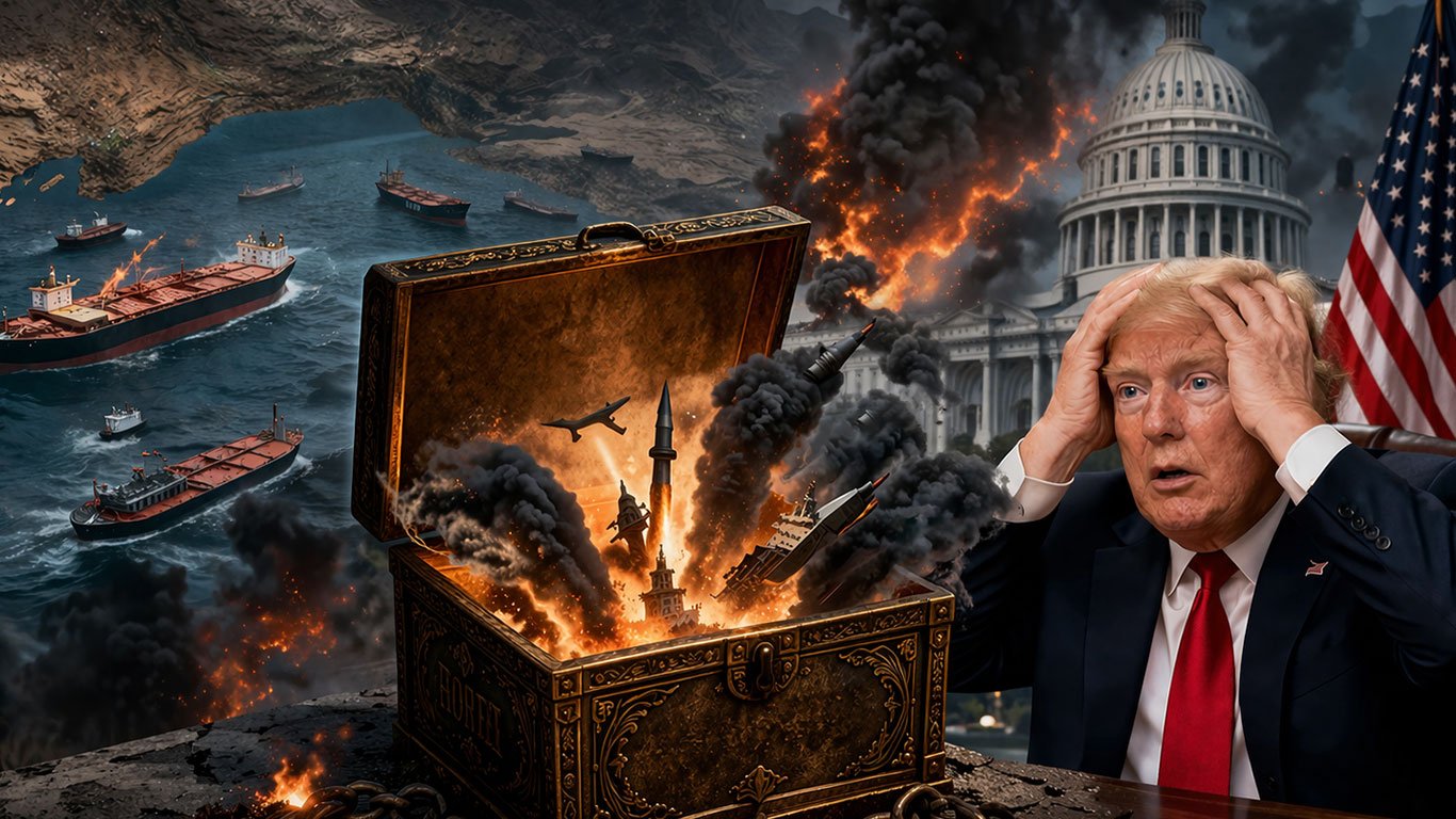 হরমুজের প্যান্ডোরার বাক্স খুলে গেছে, ওয়াশিংটন দিশেহারা