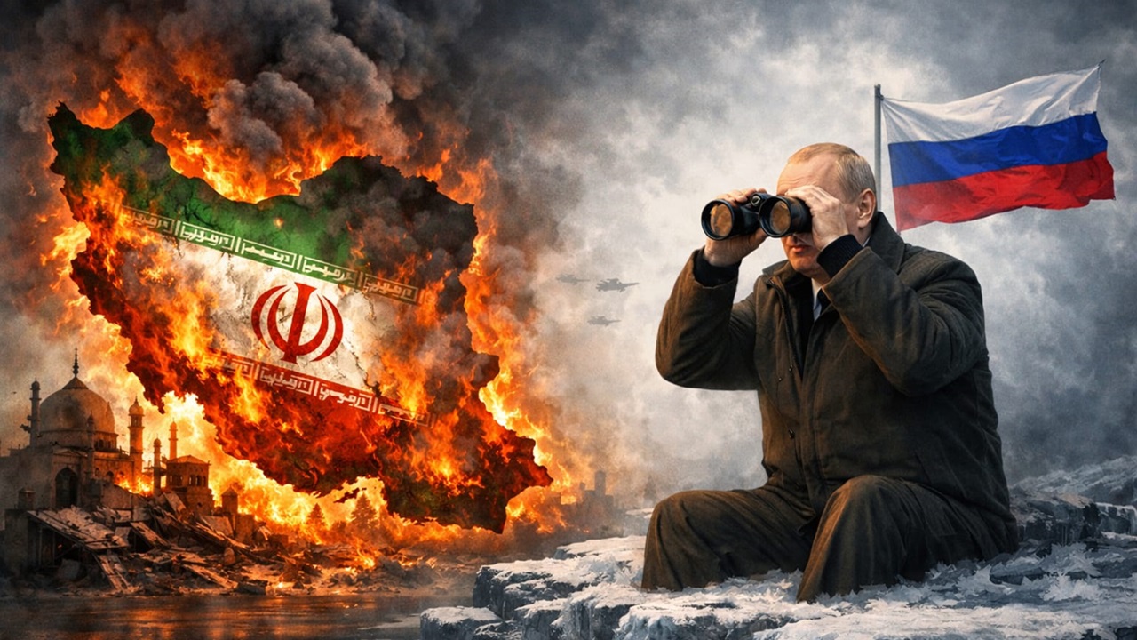 ইরান পুড়ছে, রাশিয়া কেন চুপ করে দেখছে