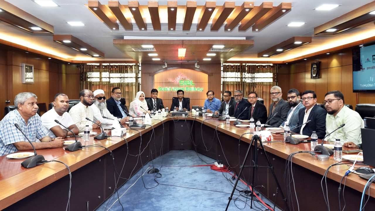 সোশ্যাল ইসলামী ব্যাংকের সাথে হজ এজেন্সি মালিকদের মতবিনিময় সভা অনুষ্ঠিত