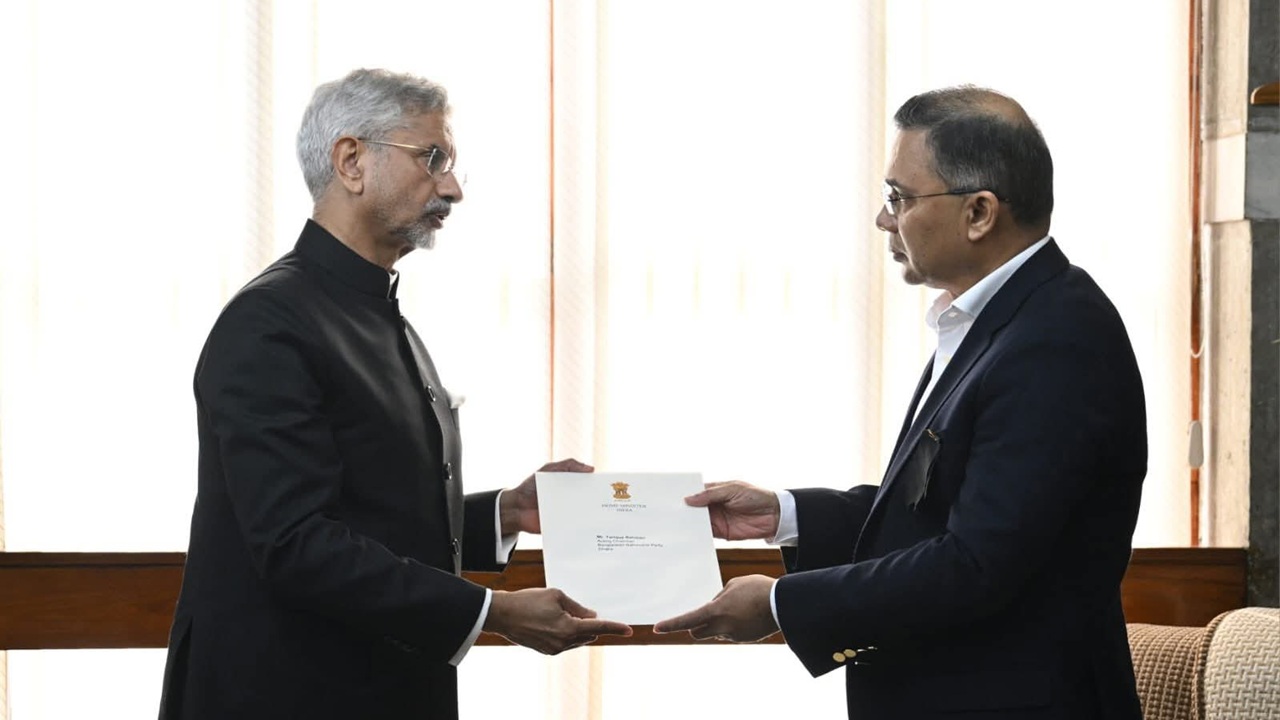 তারেক রহমানের সঙ্গে সাক্ষাৎ, শোকবার্তা পৌঁছে দিলেন ভারতের পররাষ্ট্রমন্ত্রী