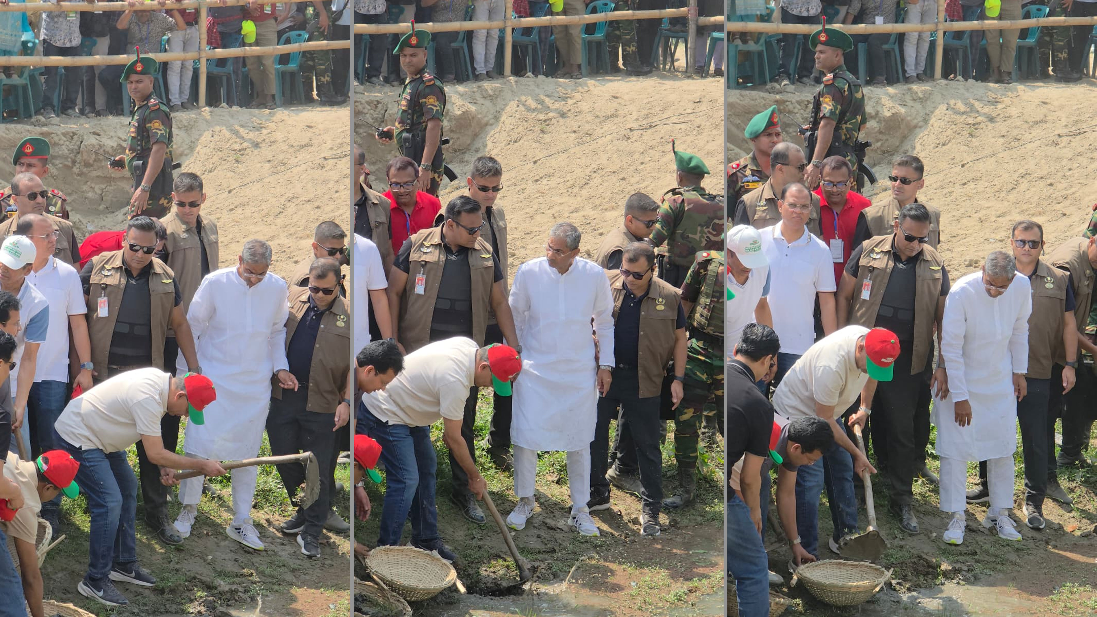 দিনাজপুরে খাল খনন কর্মসূচি উদ্বোধন করলেন প্রধানমন্ত্রী