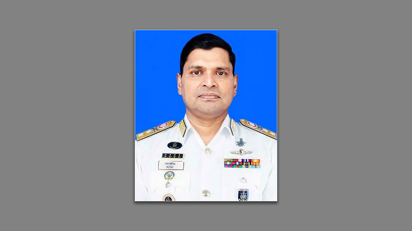 নতুন নৌবাহিনী প্রধান খোন্দকার মিসবাহ উল আজীম