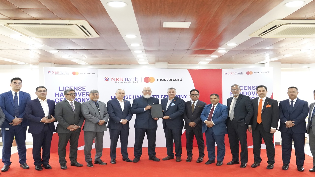 মাস্টারকার্ডের প্রিন্সিপাল মেম্বারশিপ পেল এনআরবি ব্যাংক পিএলসি