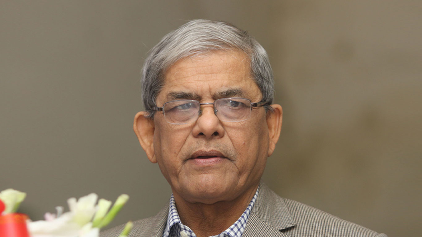 শেখ হাসিনার রায় ঘিরে একটি মহল নৈরাজ্যের চেষ্টা করছে: মির্জা ফখরুল
