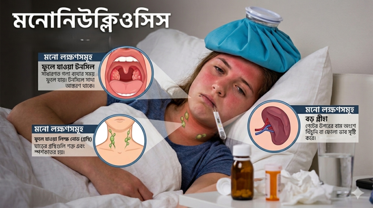 মনো'র লক্ষণ। ছবি: এআই থেকে তৈরি