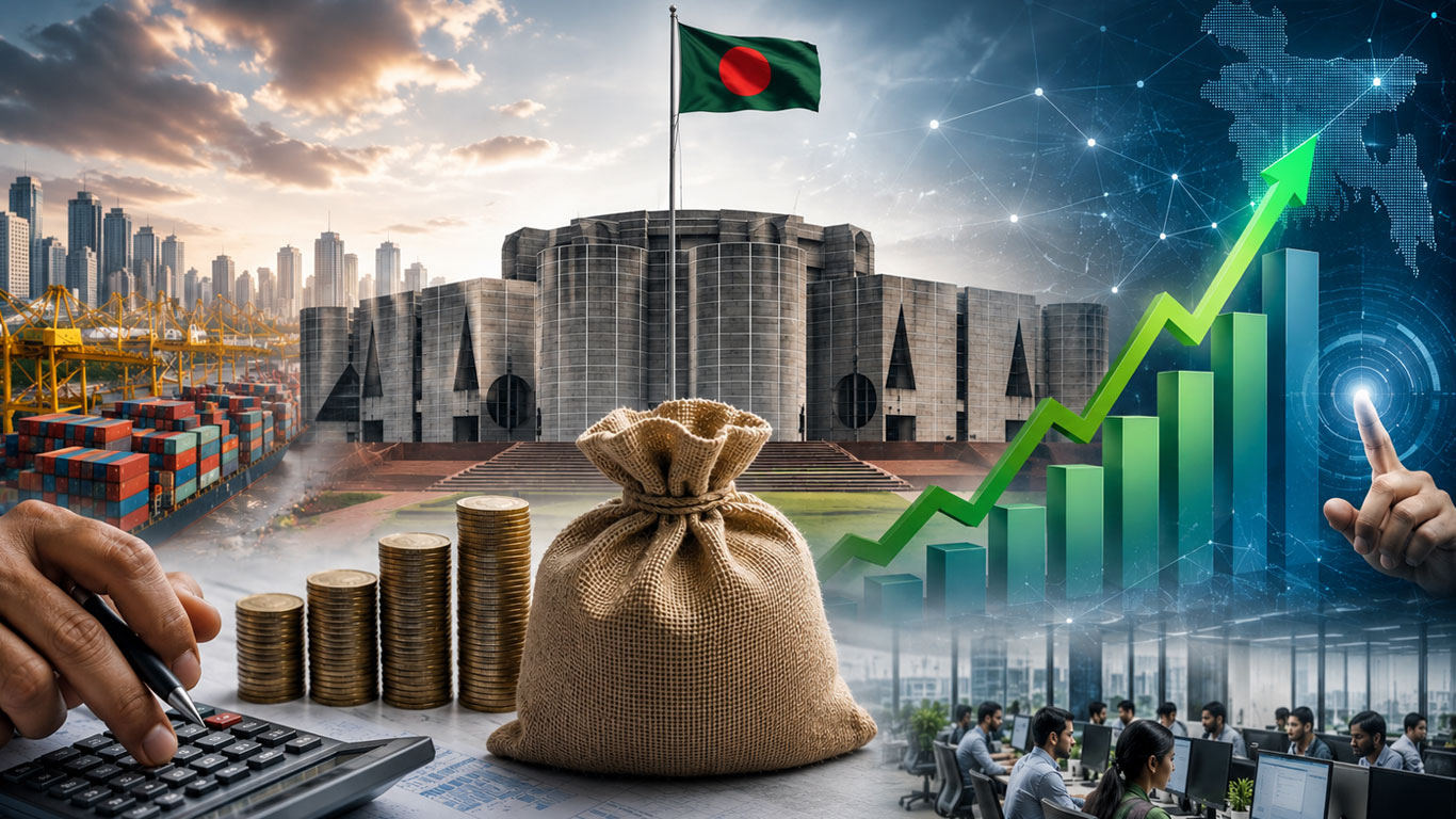 প্রস্তাবিত বাজেটে অতিরিক্ত প্রায় ২ লাখ কোটি টাকা আসবে কোথা থেকে?