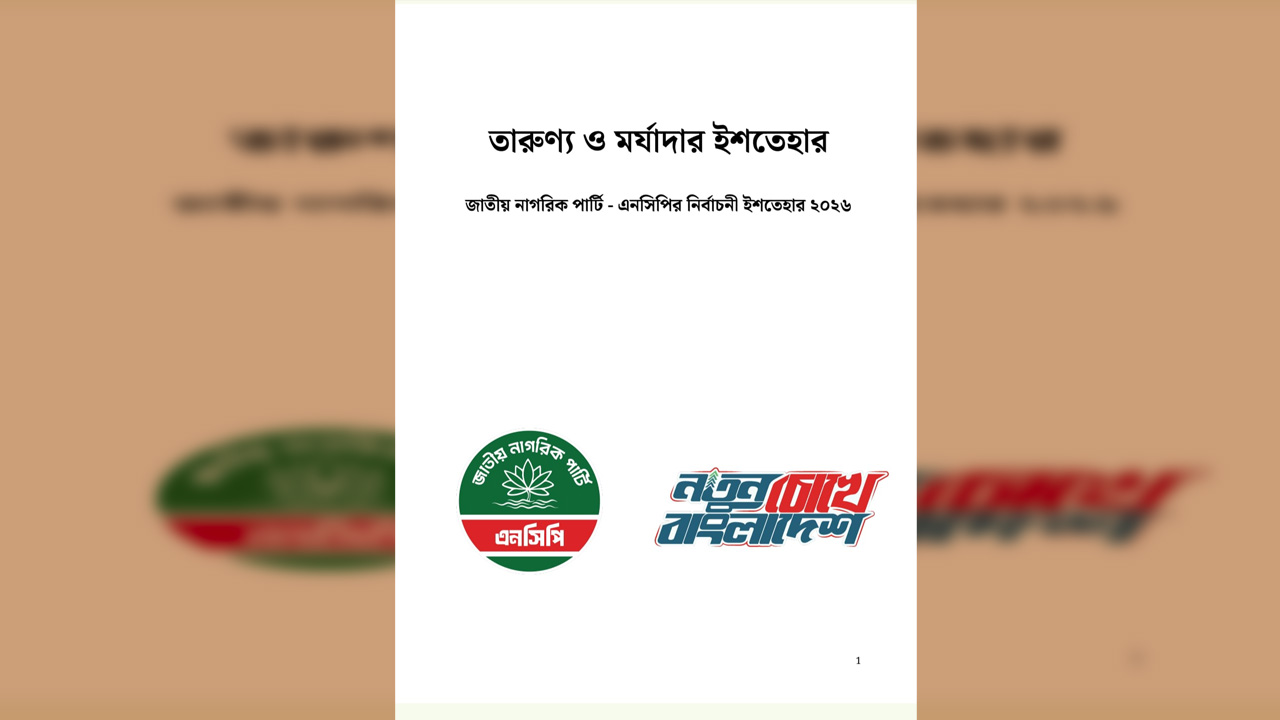 এনসিপির ইশতেহারে সেকেন্ড রিপাবলিকসহ আর যা আছে