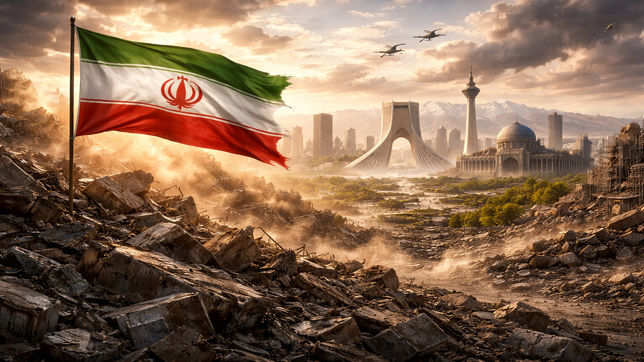 যুদ্ধ শেষে বেরিয়ে আসবে শক্তিশালী ইরান