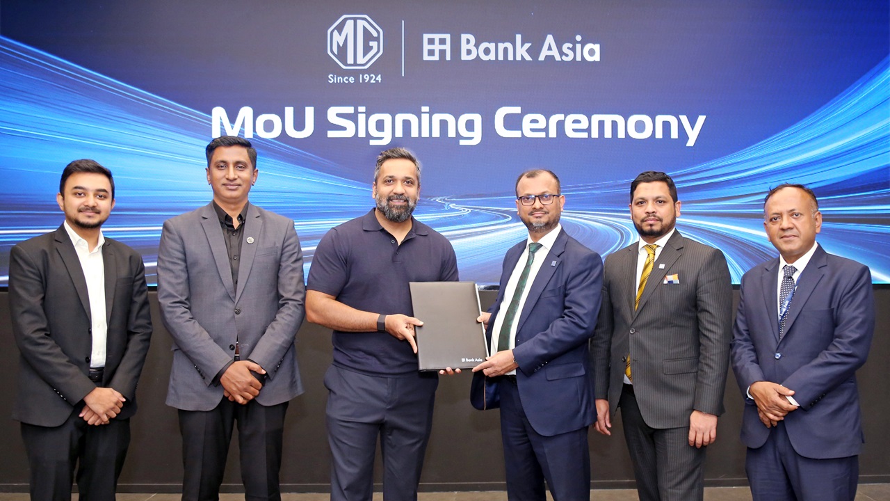 ব্যাংক এশিয়া ও র‍্যানকন ব্রিটিশ মোটরসের মধ্যে চুক্তি স্বাক্ষর