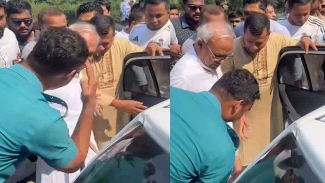 রিজভীর পা ছুঁয়ে সালাম করা সেই পুলিশ সার্জেন্ট সাময়িক বরখাস্ত