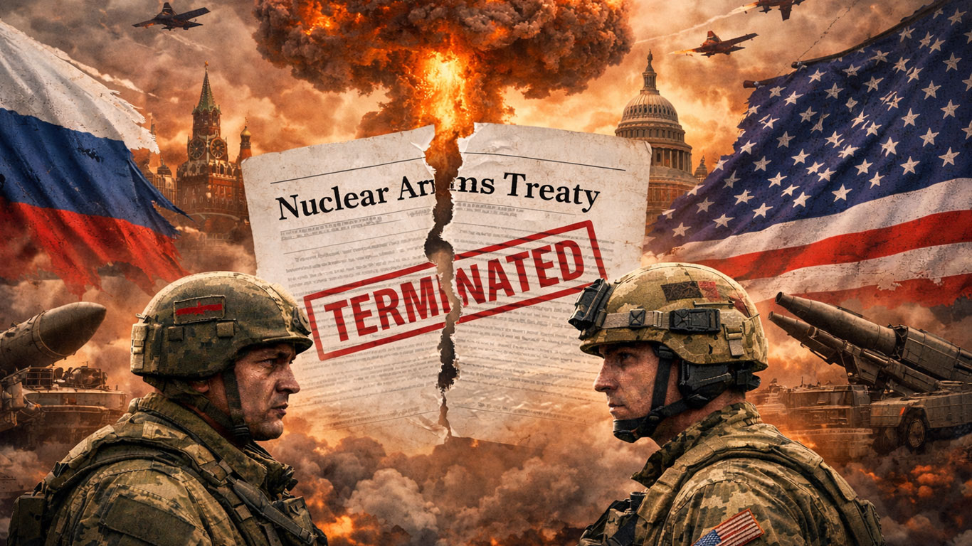 রাশিয়া-আমেরিকা চুক্তি শেষ, পরমাণু যুদ্ধের শঙ্কা