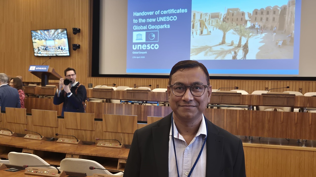 ইউনেসকো গ্লোবাল জিওপার্কস ২০২৬-এ বাংলাদেশের শাহাবুদ্দিন