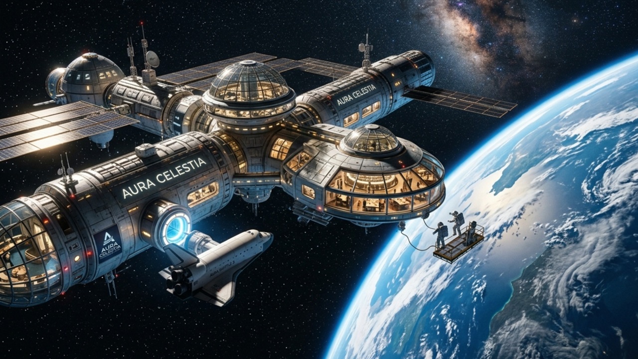 মহাকাশে হোটেল: বিলাসবহুল ভ্রমণের নতুন দিগন্ত