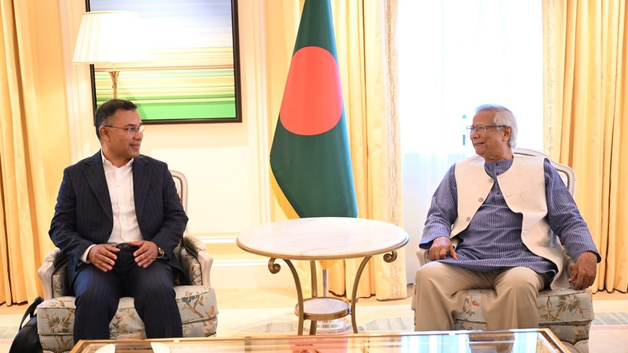 তারেক রহমানকে প্রধান উপদেষ্টার অভিনন্দন