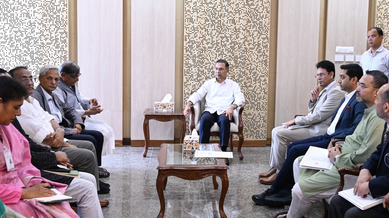 প্রধানমন্ত্রীর সঙ্গে আবদুল্লাহ আবু সায়ীদের বৈঠক