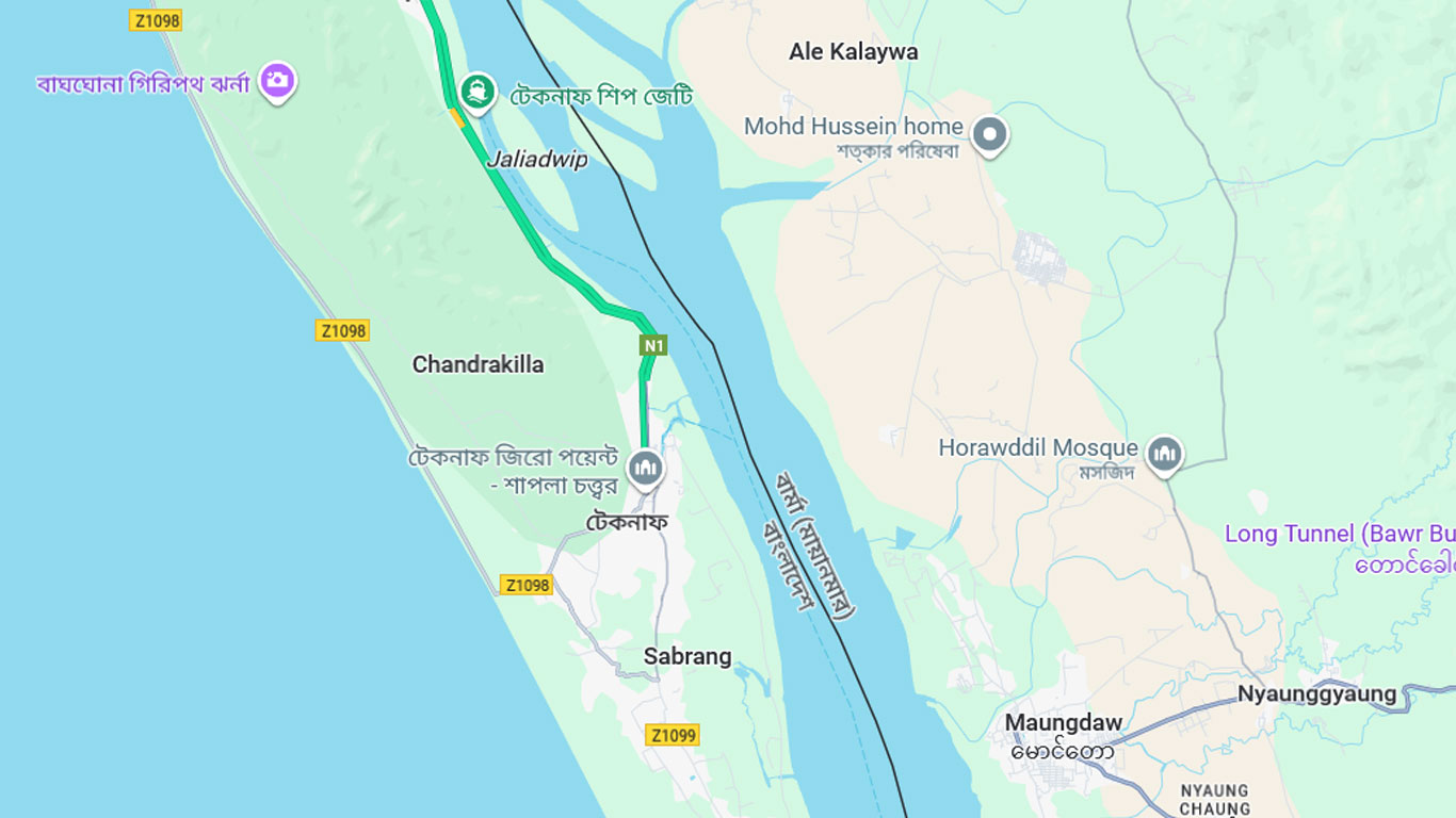 মিয়ানমার থেকে ছোড়া গুলিতে টেকনাফে শিশু নিহত