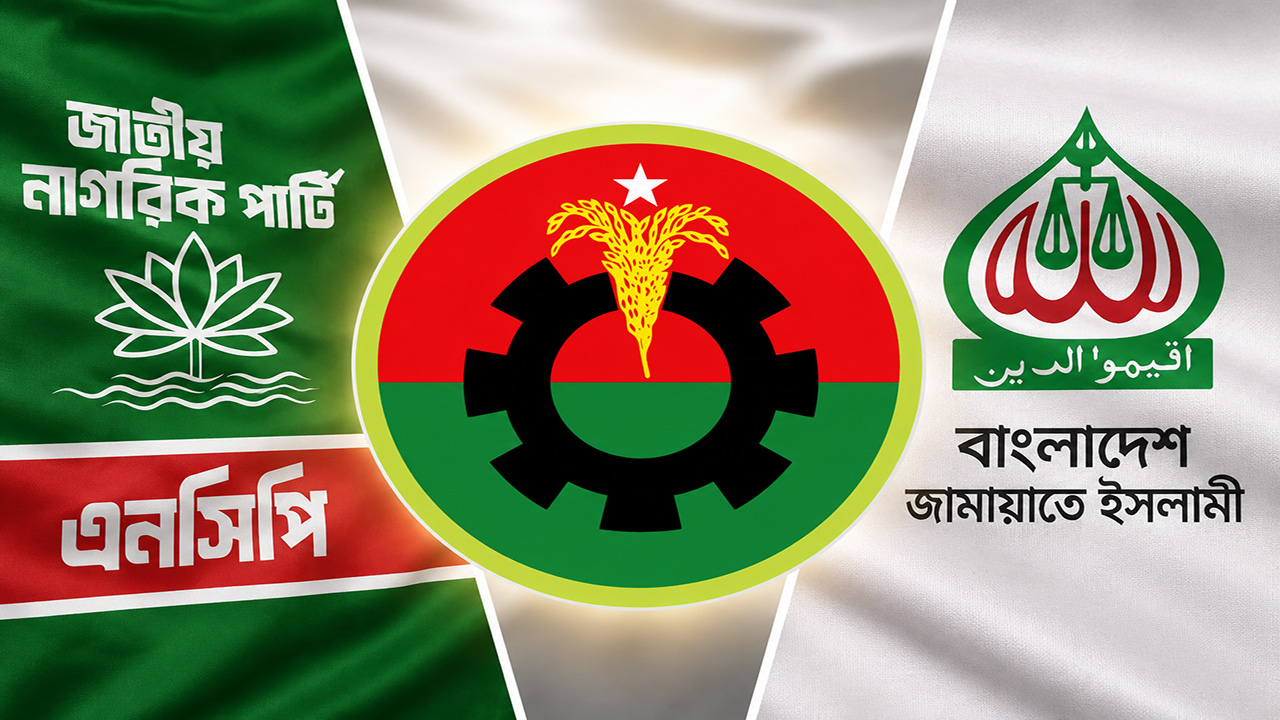 আওয়ামী লীগ রুখতে পথে থাকবে বিএনপি, এনসিপি-জামায়াত জোট