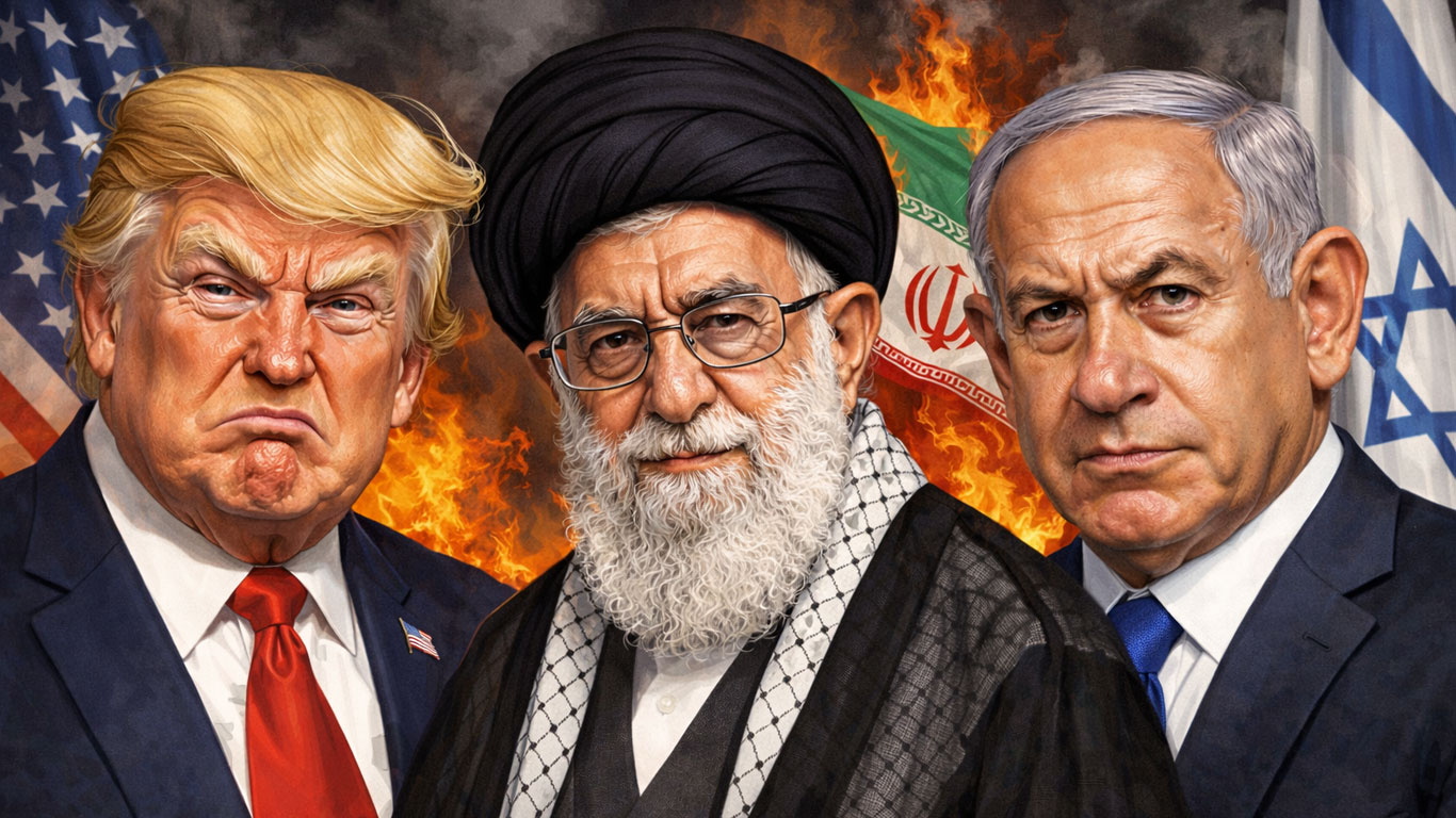 ট্রাম্প, নেতানিয়াহু বা খামেনি—যে ক্লাসে সবাই ফার্স্ট বয়!