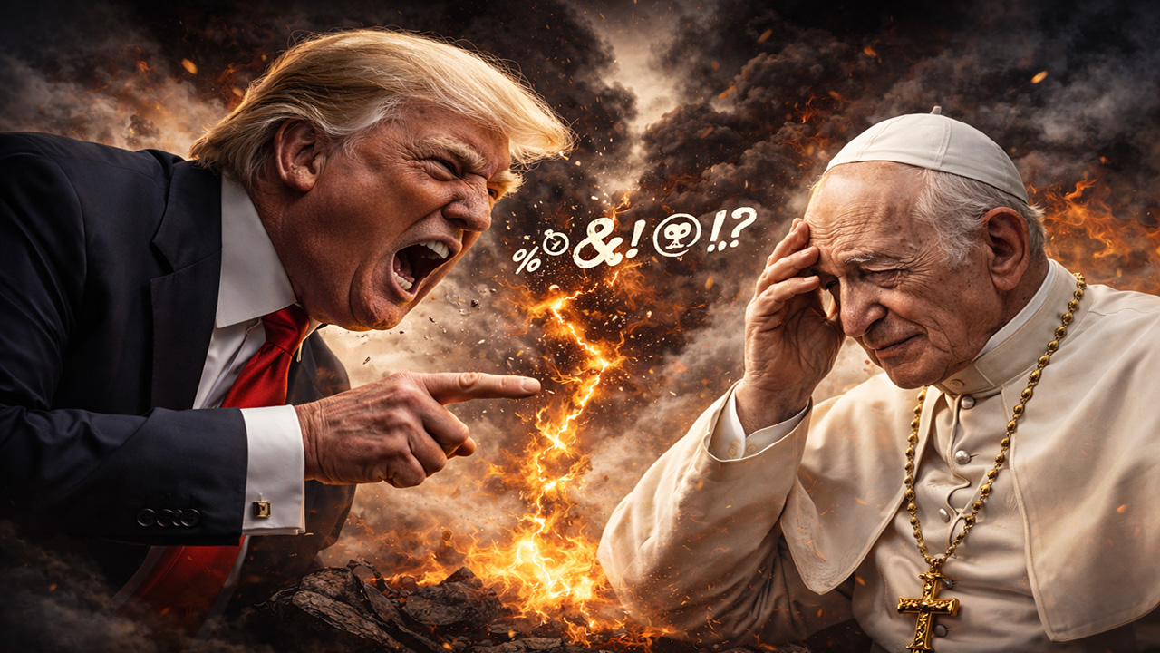পোপকেও অকথ্য ভাষায় আক্রমণ ট্রাম্পের