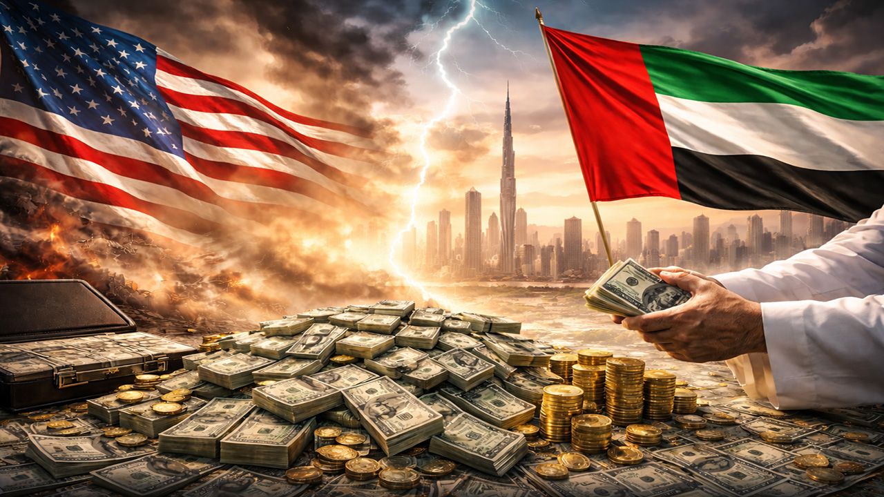 ডলার নিয়ে যুক্তরাষ্ট্রকে হুমকি আমিরাতের