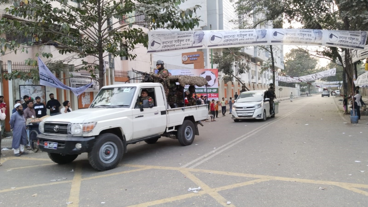 আইনশৃঙ্খলা বাহিনীর ভূমিকা নিয়ে সন্তুষ্ট ভোটাররা