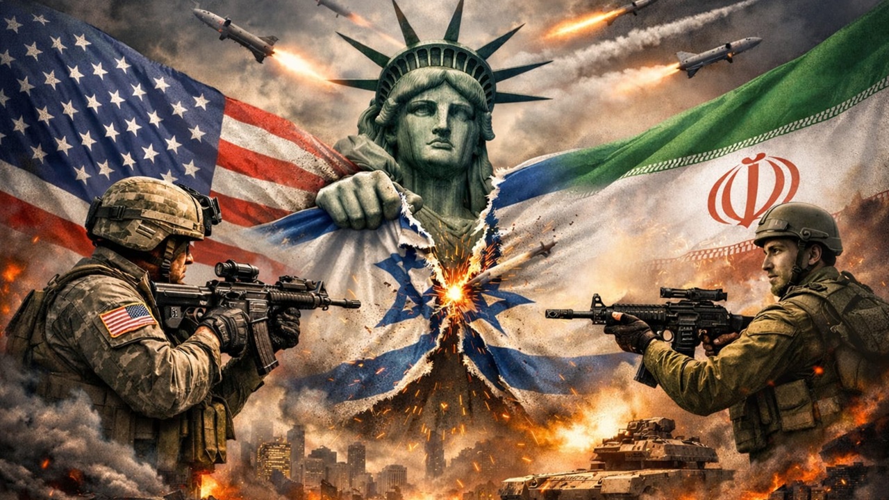 ইরান নয়, আমেরিকা আসলে যুদ্ধ করছে ইসরায়েলের বিপক্ষে