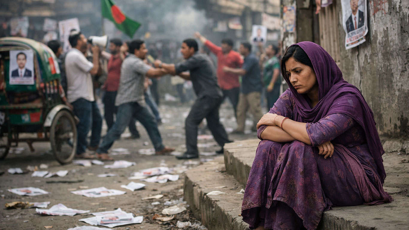 নির্বাচনের আগে নারীরা এতটা নাই হয়েছে কবে?