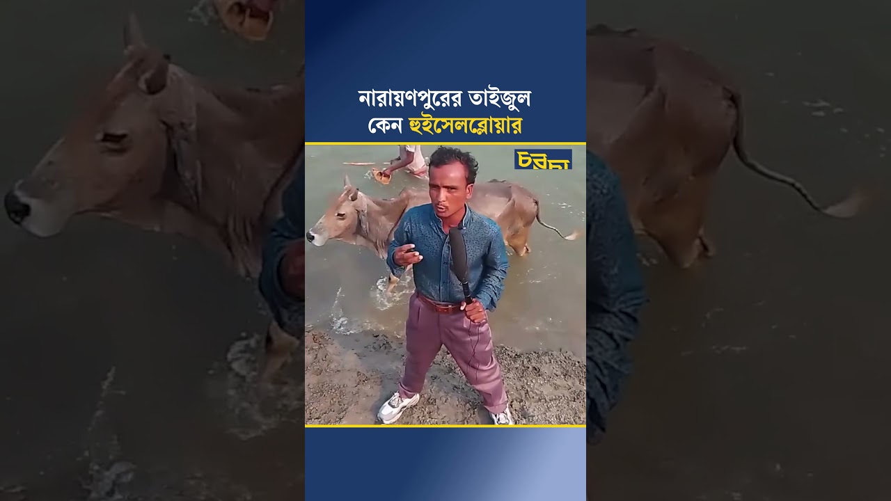 নারায়ণপুরের তাইজুল কেন হুইসেলব্লোয়ার